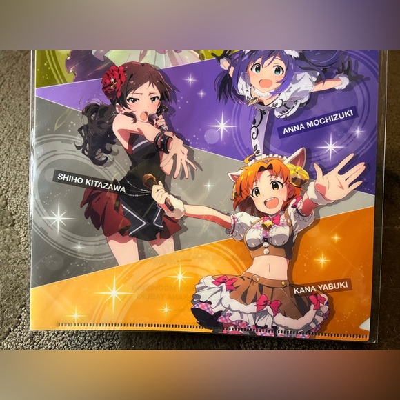The Idolmaster / iDOLM@STER Million Live! Millionstars Clear File Folder Anime - Picture 5 of 5